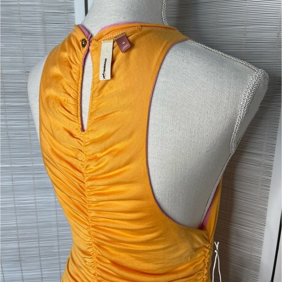 Pilcro Reversible Ribbed Tank Top Orange Pink Size M New without Price Tag - Picture 8 of 12